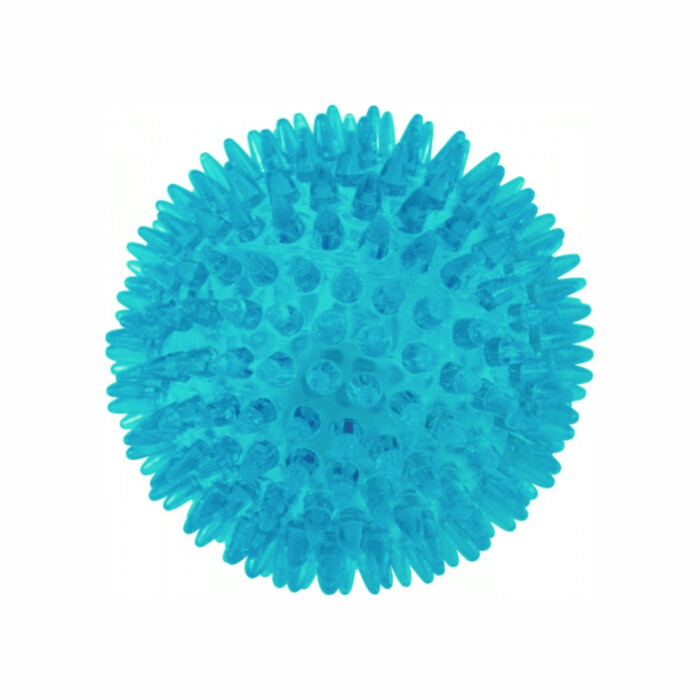 Zolux TPR POP - zabawka kauczukowa piłka z kolcami 13 cm Zolux TPR POP - zabawka kauczukowa piłka z kolcami 13 cm
