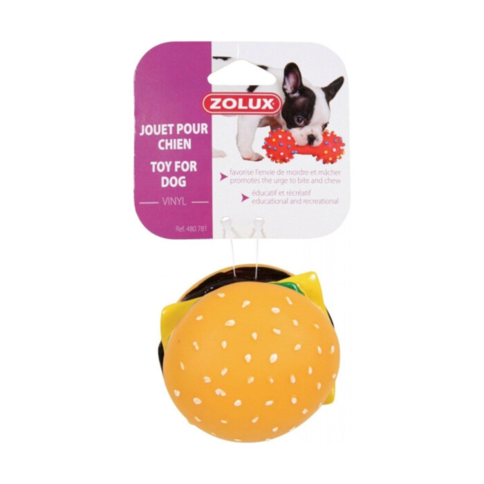 Zolux - zabawka winylowa Hamburger 8 cm Zolux - zabawka winylowa Hamburger 8 cm