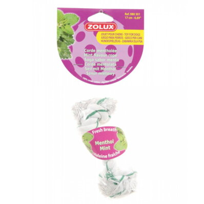 Zolux - zabawka sznur bawełniany miętowy, 17 cm 1