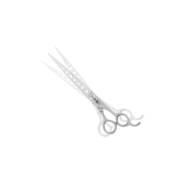 KR Witte Rose Line 9" - nożyczki fryzjerskie proste z mikroszlifem