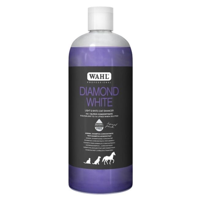 Wahl Diamond White Shampoo 500 ml - szampon do jasnej sierści