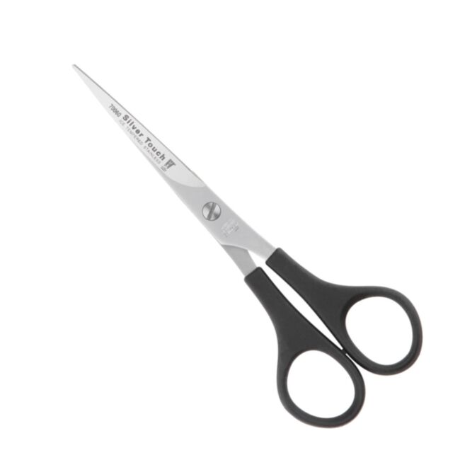 Nożyczki fryzjerskie Witte seria Silver Touch 6 cali z plastikową rączką