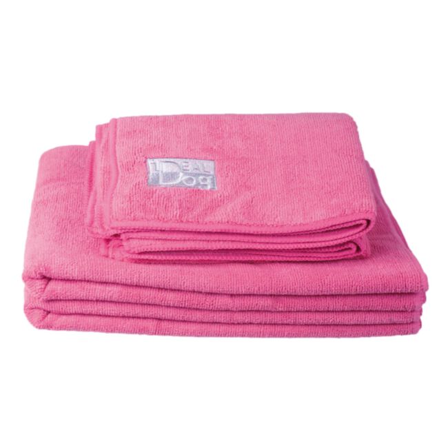 Chadog - ręcznik z mikrofibry duży różowy