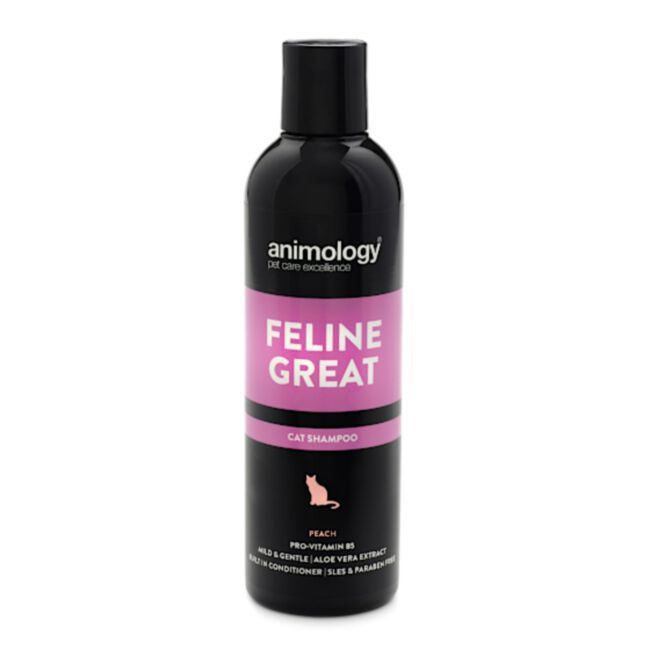 Animology Feline Great Cat Shampoo Peach 250 ml - szampon dla kotów o zapachu brzoskwini