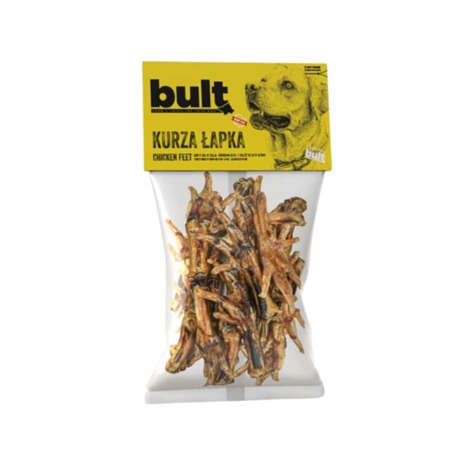 BULT - Kurze Łapki 150 g - suszony gryzak z drobiu dla psa