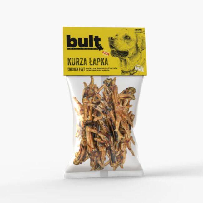 BULT - Kurze Łapki 150 g - suszony gryzak z drobiu dla psa