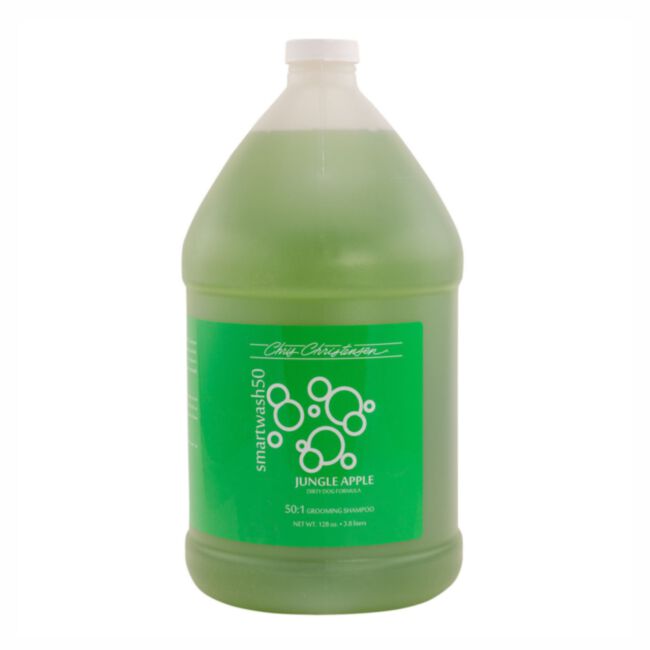 Chris Christensen Smart Wash 50 Jungle Apple Shampoo 3,8 l - skoncentrowany szampon 50:1, głęboko oczyszczający o zapachu jabłek