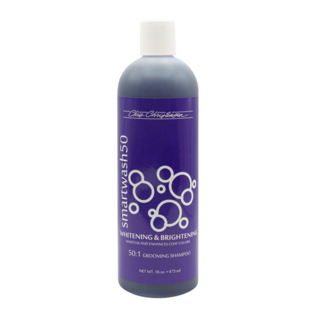 Chris Christensen Smart Wash 50 Whitening & Brightening Shampoo 473 ml - skoncentrowany szampon 50:1, wybielająco-rozjaśniający