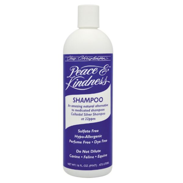 Chris Christensen Peace & Kindness Shampoo 473 ml - leczniczy szampon ze srebrem koloidalnym