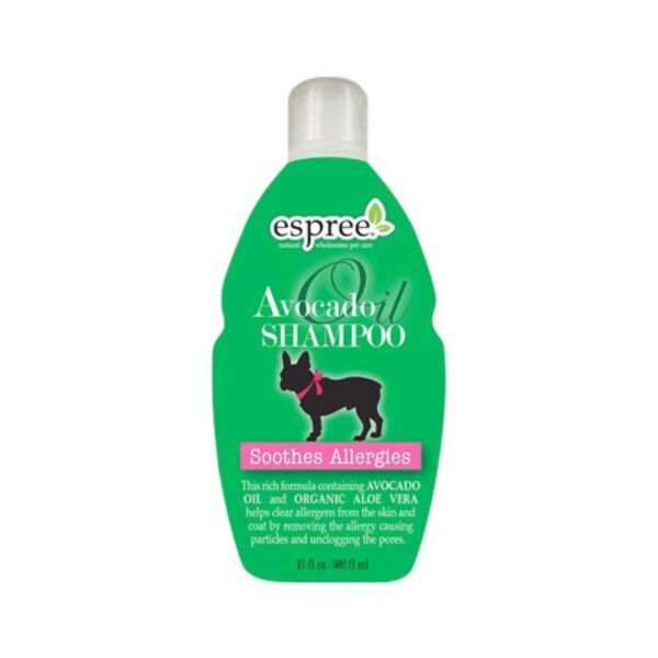 Espree Avocado Oil Shampoo 502 ml - szampon z olejkiem avocado, łagodzący podrażnienia i świąd skóry