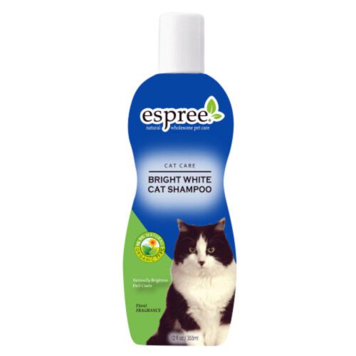 Espree Cat Bright White Shampoo - szampon intensyfikujący biały kolor sierści 355 ml