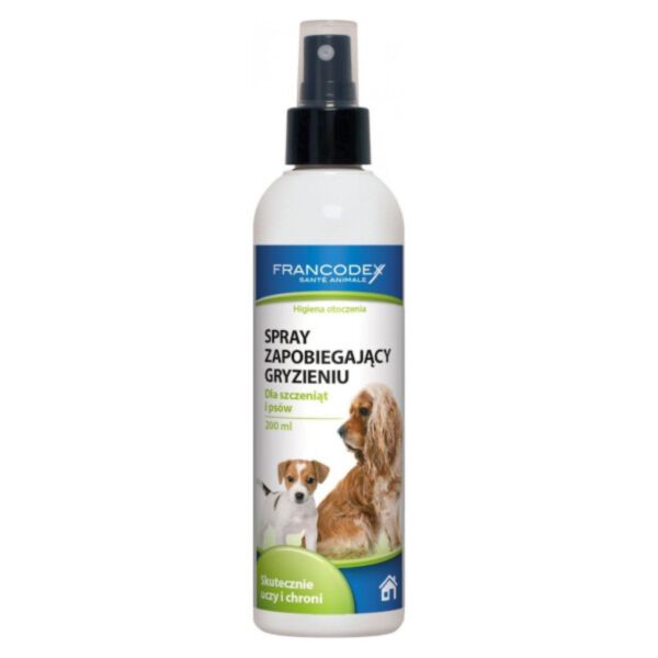 Francodex - spray przeciwko obgryzaniu przez szczeniaki i psy 200 ml