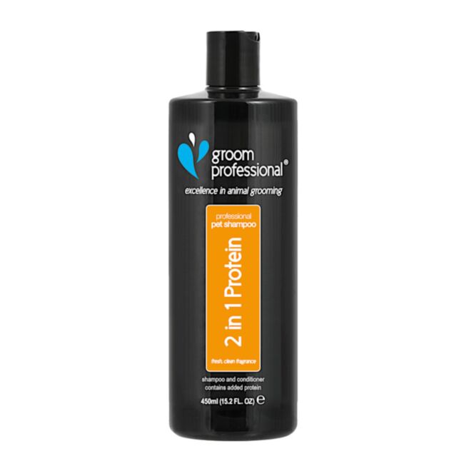 Groom Professional 2 in 1 Protein Shampoo 450 ml - szampon i odżywka z proteinami w jednym