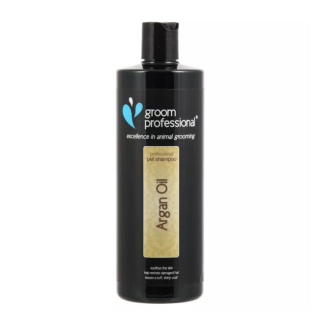 Groom Professional Argan Oil Shampoo 450 ml  - szampon nawilżający z olejkiem arganowym