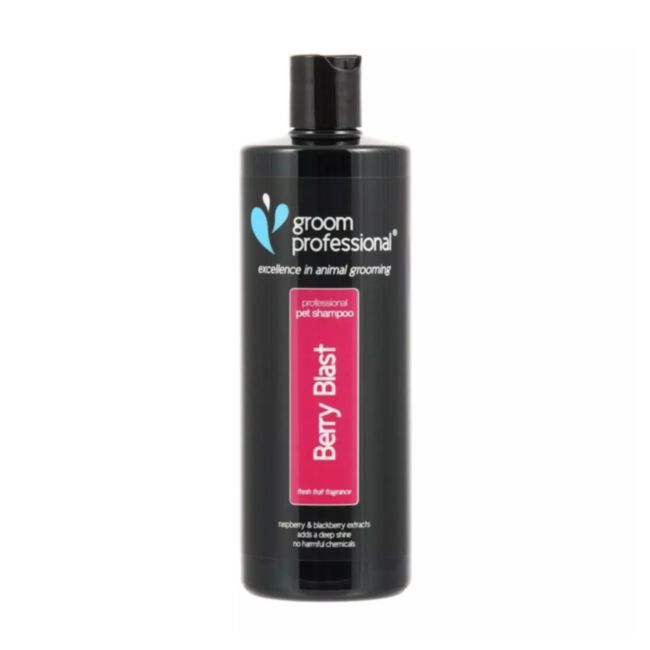 Groom Professional Berry Blast Shampoo 450 ml - szampon z ekstraktem z malin i jeżyn do każdego rodzaju sierści