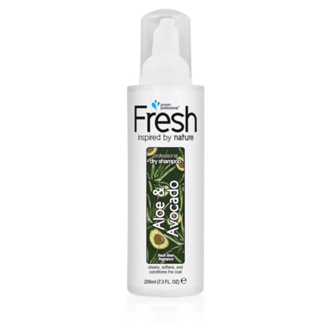 Groom Professional Fresh Aloe & Avocado Drywash 200 ml - szampon na sucho w formie pianki