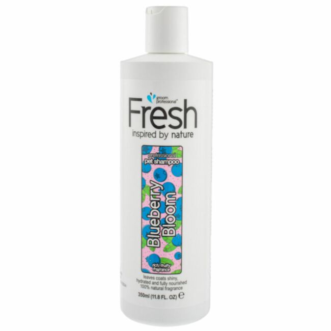 Groom Professional Fresh Blueberry Bloom Shampoo 350 ml - szampon jagodowy do każdego rodzaju sierści