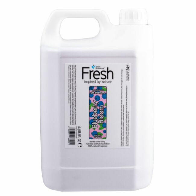 Groom Professional Fresh Blueberry Bloom Shampoo 4 l - szampon jagodowy do każdego rodzaju sierści