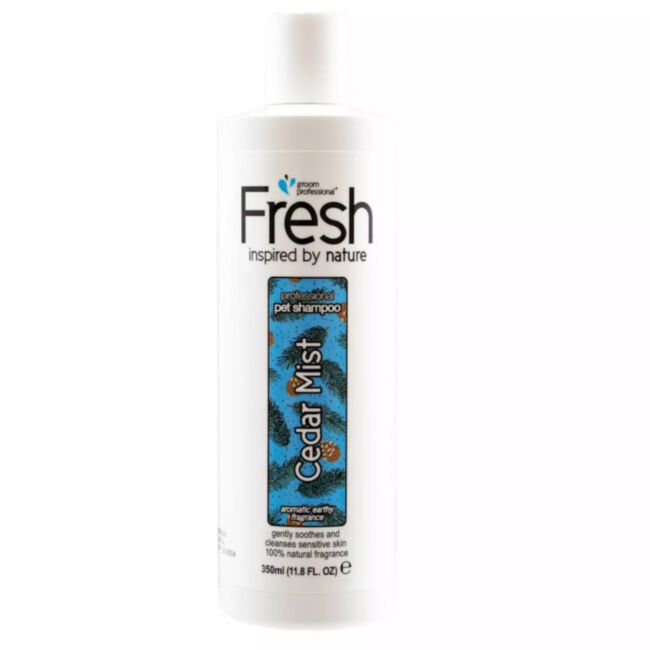 Groom Professional Fresh Cedar Mist Shampoo 350 ml - Szampon do wrażliwej sierści bogaty w witaminę E