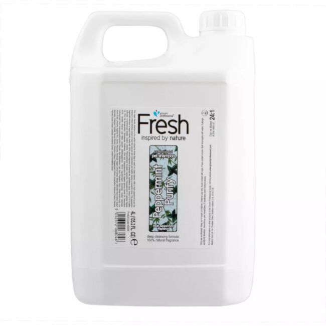 Groom Professional Fresh Peppermint Purify Shampoo 4 l - szampon miętowy do każdego rodzaju sierści