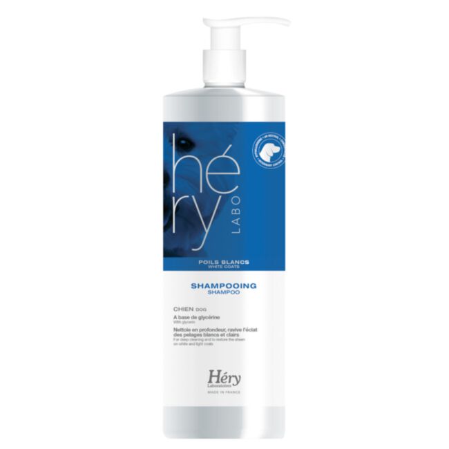 Hery Poils Blancs Shampooing 1 l - szampon do białej sierści