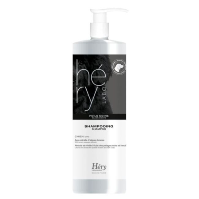 Hery Poils Noirs Shampooing 1L - szampon intensyfikujący kolor czarny i ciemny