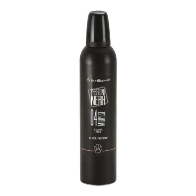 Iv San Bernard Black Passion 04 Volume Mousse 250 ml - pianka zwiększająca objętość z olejkiem arganowym