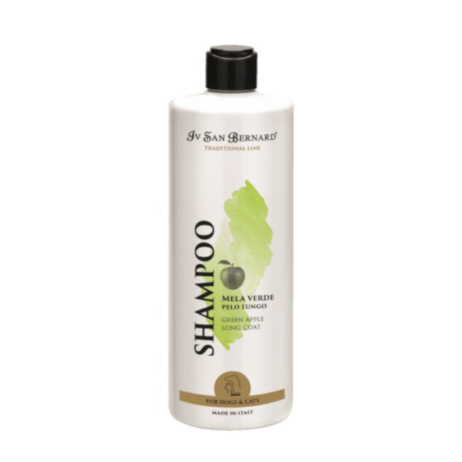 Iv San Bernard Green Apple Shampoo 500 ml - szampon do sierści długiej z zielonym jabłkiem