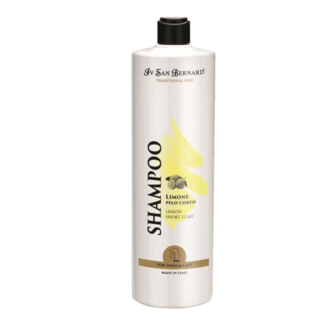 Iv San Bernard Lemon Shampoo 1 l - szampon do sierści krótkiej z cytryną