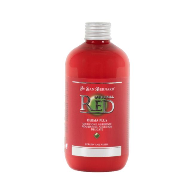 Iv San Bernard Mineral Red Derma Plus Conditioner 300 ml - oczyszczająca odżywka do każdego rodzaju sierści