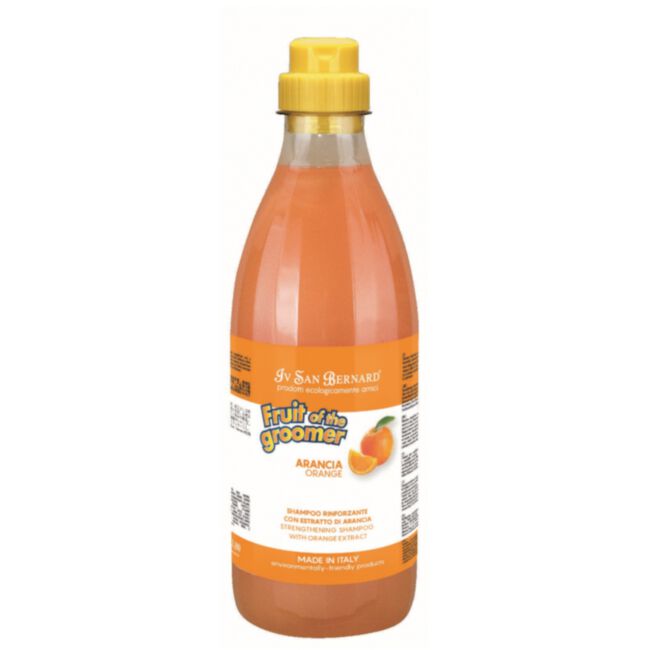 Iv San Bernard Orange Shampoo 1 l - szampon wzmacniający i przeciwłojotokowy ze skórką pomarańczy