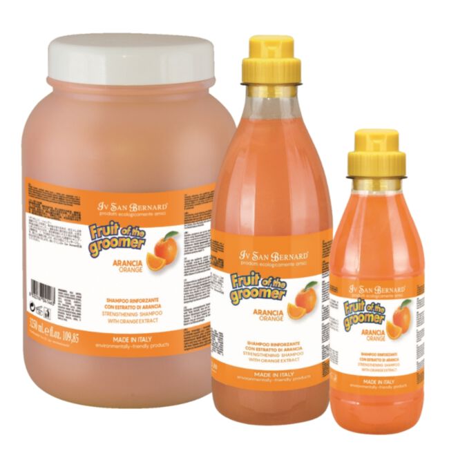 Iv San Bernard Orange Shampoo - szampon wzmacniający i przeciwłojotokowy ze skórką pomarańczy