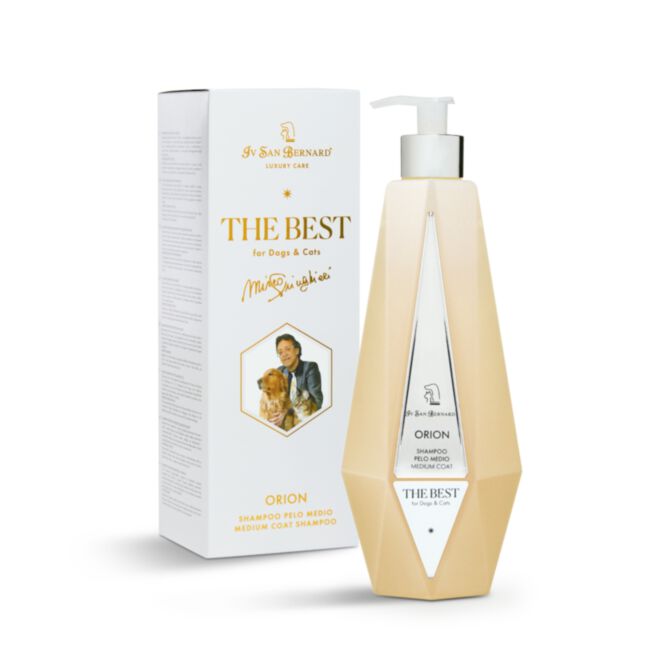 Iv San Bernard The Best Orion Shampoo 550 ml - szampon do średniodługiej sierści z miodem dla psów i kotów