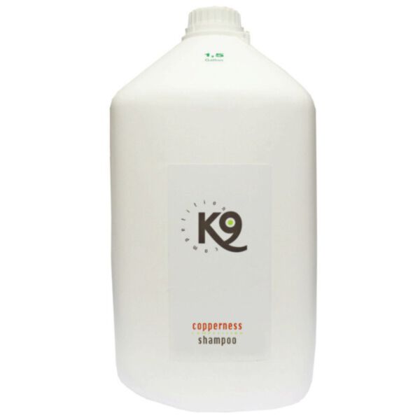 K9 Copperness Shampoo 5,7 l - szampon dla sierści brązowej i rudej
