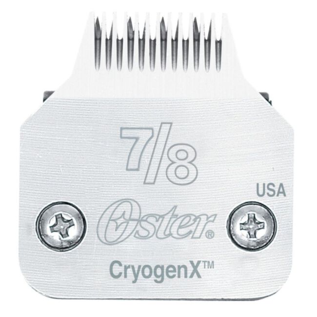 Oster ostrze Cryogen-X Nr 7/8 - 0,8 mm Snap-On do łapek i pyszczka