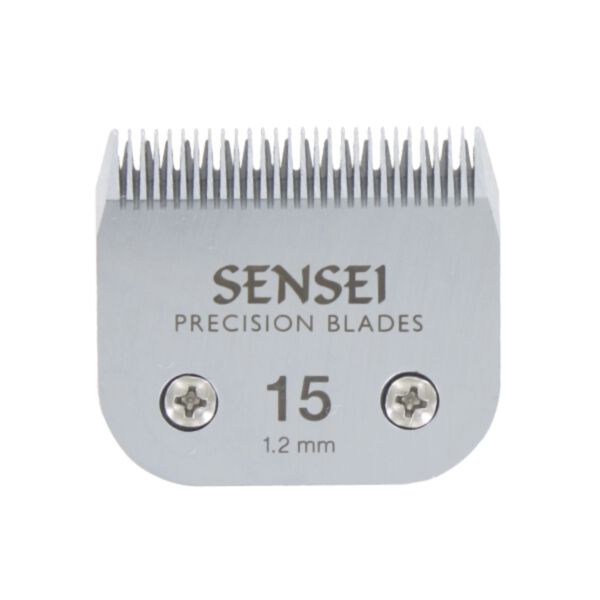 Sensei Precision nr 15 - wysokiej jakości ostrze z japońskiej stali nierdzewnej, długość cięcia 1,2 mm