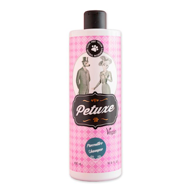 Petuxe Preventive Shampoo 500 ml - szampon nawilżający przeciw kleszczom i pchłom dla psa i kota