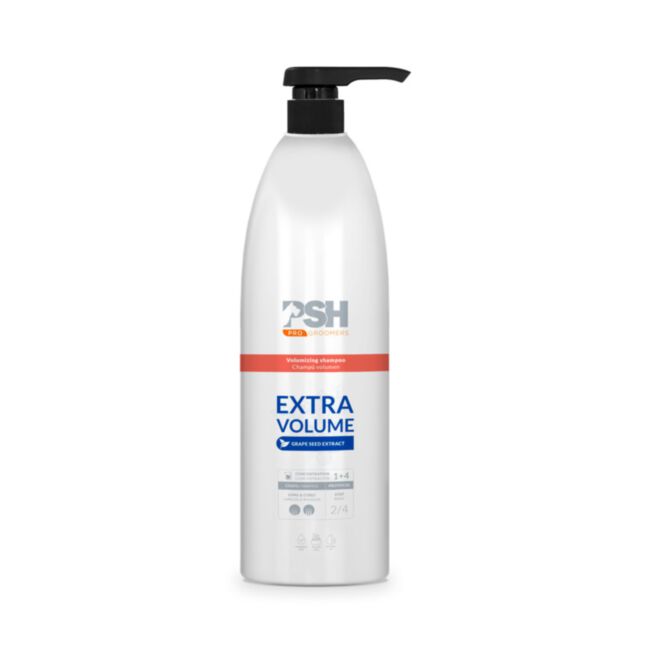 PSH Extra Volume Shampoo 1 L - szampon nadający objętość z pestek winogron