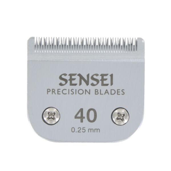 Sensei Precision nr 40 - wysokiej jakości ostrze z japońskiej stali nierdzewnej, długość cięcia 0,25 mm