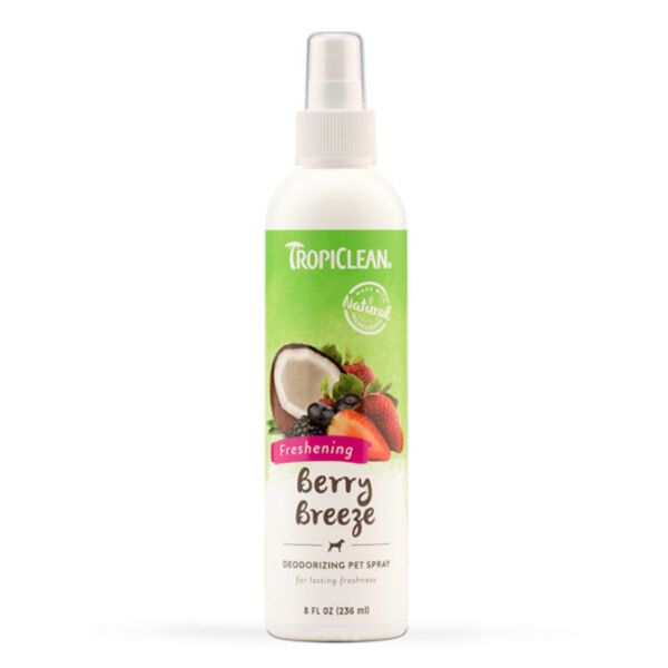 Tropiclean Berry Deodorizing Pet Spray 236 ml - preparat zapachowy jagodowy