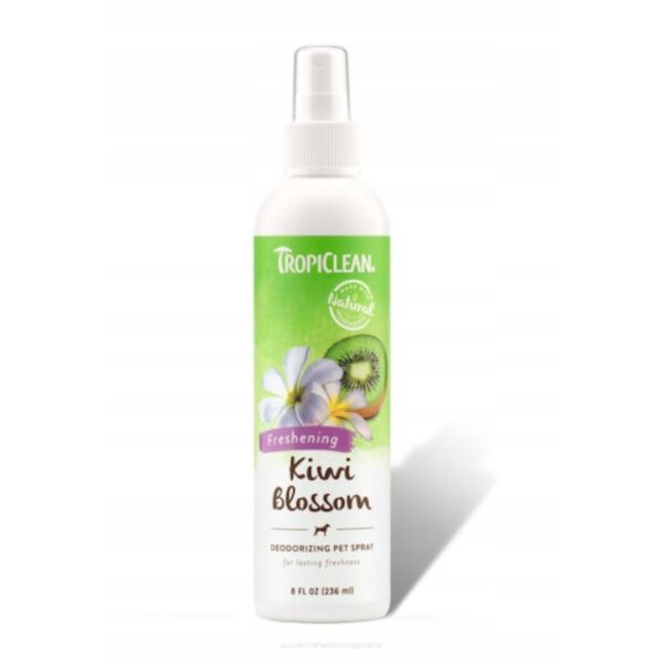 Tropiclean Kiwi Blossom Deodorizing Pet Spray 236 ml - preparat zapachowy kiwi