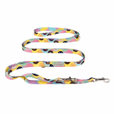 Amiplay BeHappy - smycz regulowana 8 in 1 Donut 1