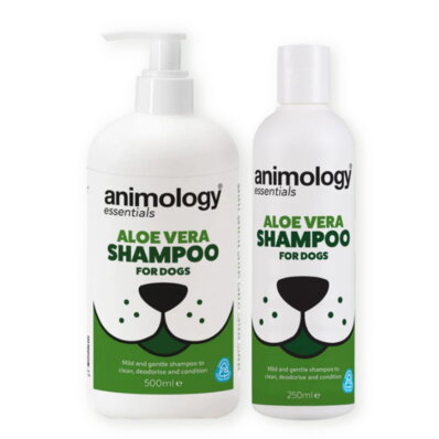 Animology Essentials Aloe Vera Shampoo - szampon nawilżający do każdego rodzaju sierści