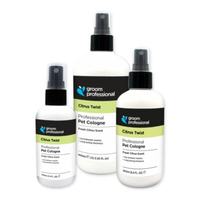 Groom Professional Cirtus Twist Cologne - zapachowa woda toaletowa dla psa o świeżym, cytrusowym zapachu 1