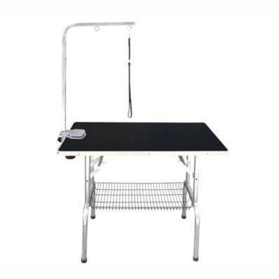 Trim - stół trymerski składany 55 cm x 95 cm z wysięgnikiem w komplecie 1