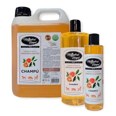 Magistral Royal Classic Orange Shampoo - szampon nawilżający i oczyszczający do słabej sierści dla psów i kotów