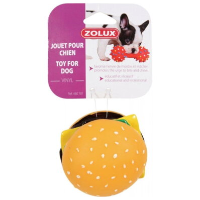 Zolux - zabawka winylowa 8 cm - Hamburger 1