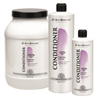 Iv San Bernard Cristal Clean Conditioner - odżywka do białej sierści usuwająca przebarwienia 1