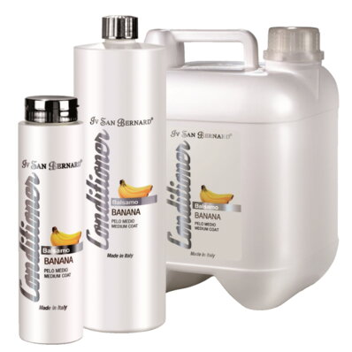 Iv San Bernard SLS Free Banana Conditioner - odżywka do sierści szorstkiej z bananem bez SLS dla psów i kotów 1
