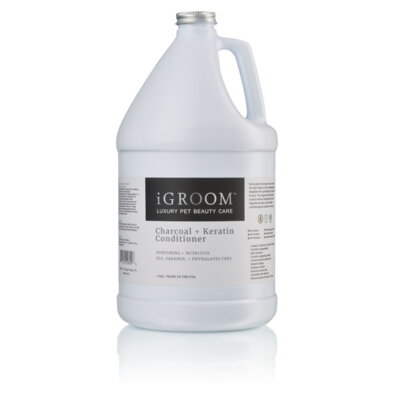 iGroom Charcoal Keratin Conditioner 3,8 l - odżywka z węglem bambusowym i keratyną 1